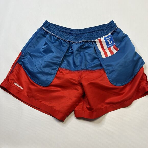 Chubbies Swim Shorts Mens Large Red White Blue USA Drawstring Patriotic - Picture 10 of 13